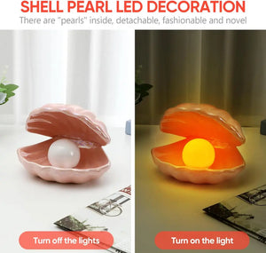 Pearl & Shell Desk Lamp