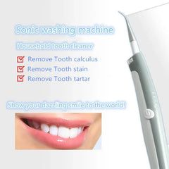 Plaque Remover Tool with Sonic Vibration and LED Light