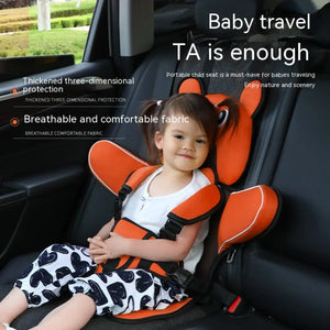 Portable Adjustable Children'S Car Seat