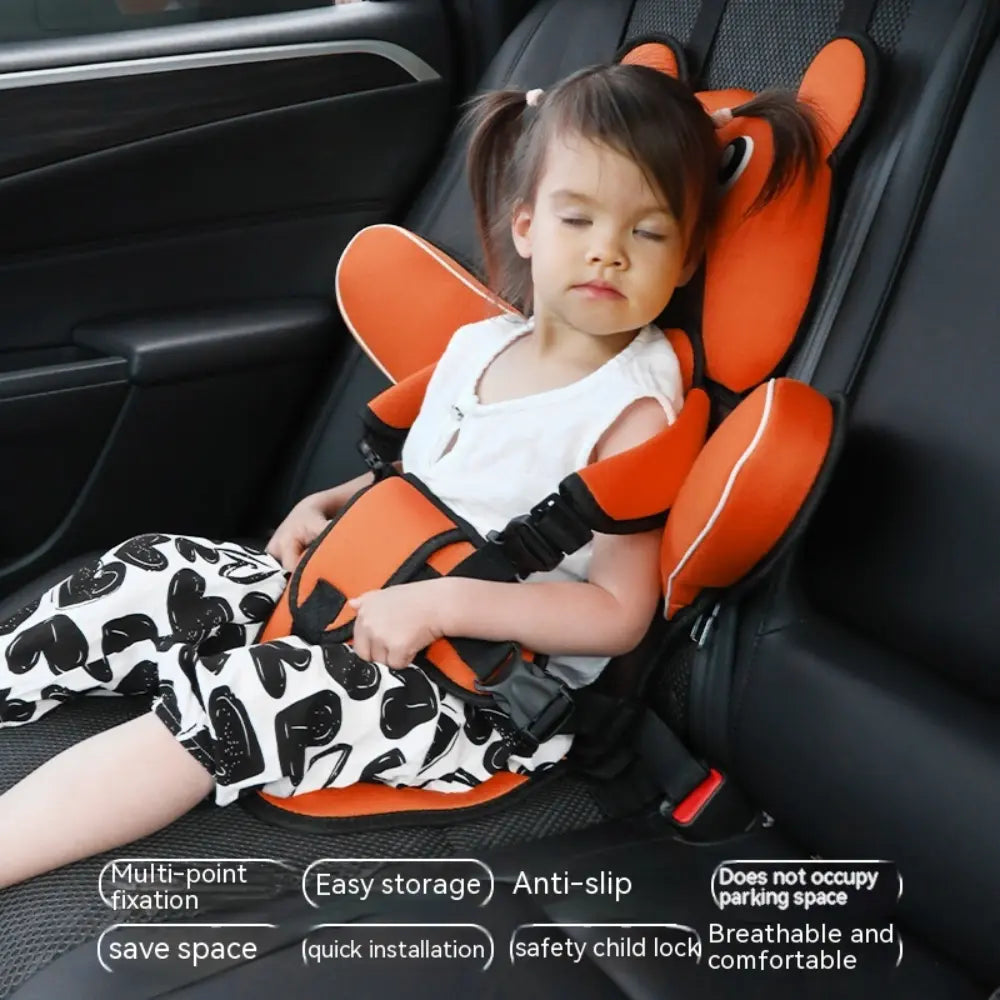 Portable Adjustable Children'S Car Seat