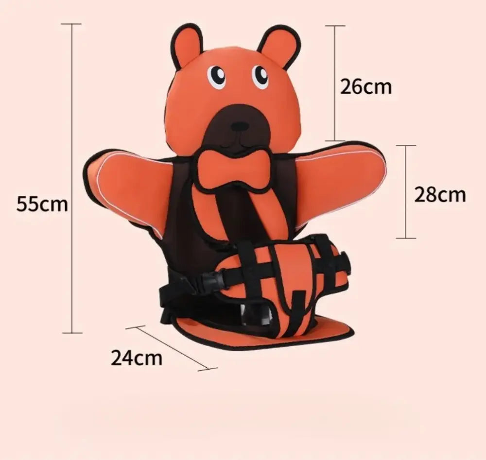 Portable Adjustable Children'S Car Seat