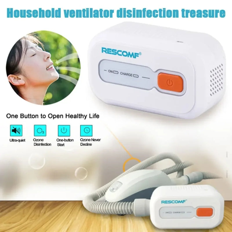 Portable Cpap Cleaner And Sanitizer With Battery Operation