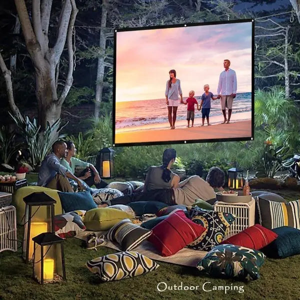 Portable Outdoor Movie Projector Screen