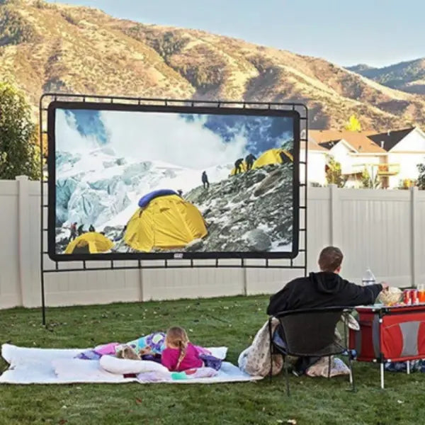 Portable Outdoor Movie Projector Screen