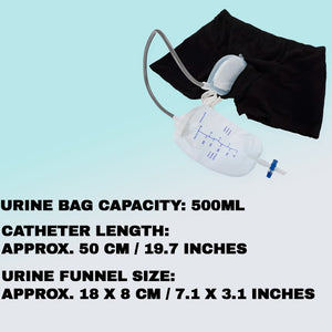 Portable Wearable Men’S Urinal With Urinary Bag