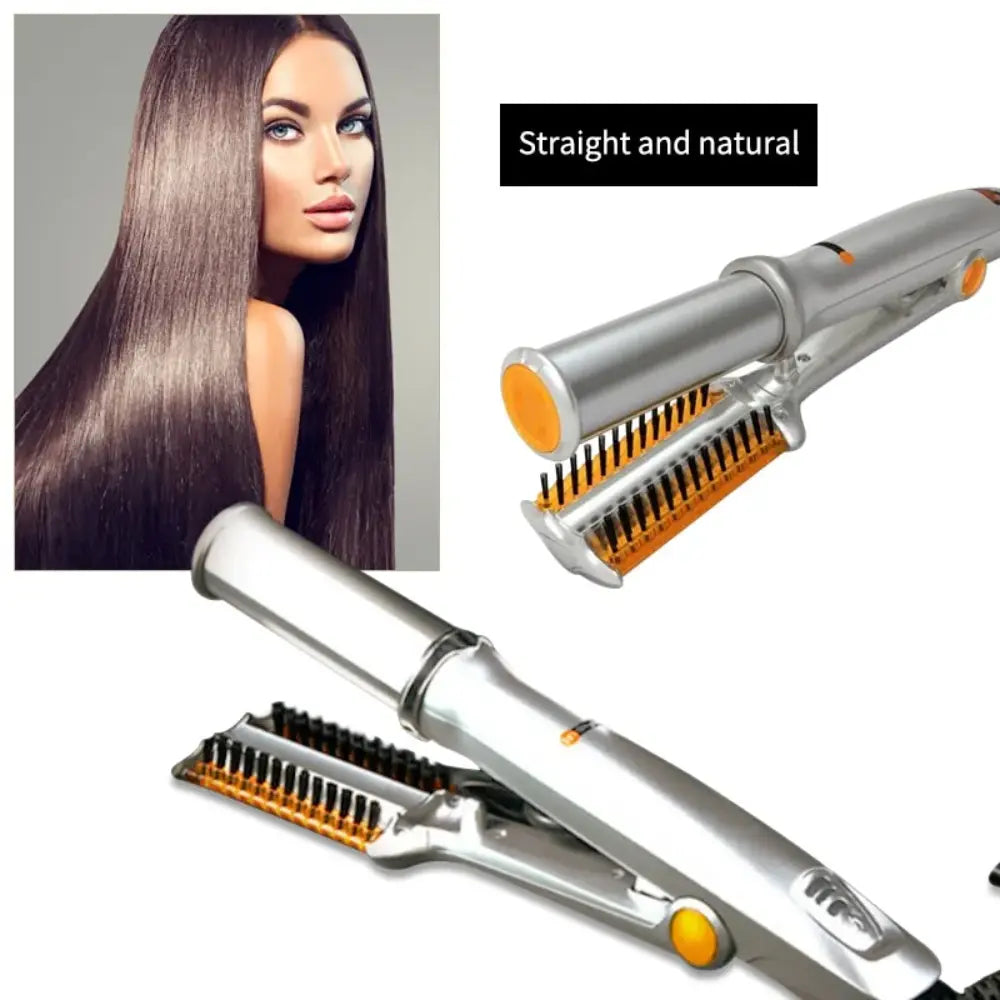 Professional 2 In 1 Rotating Iron Hair Brush