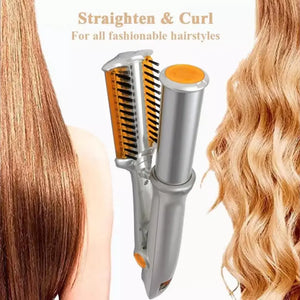 Professional 2 In 1 Rotating Iron Hair Brush