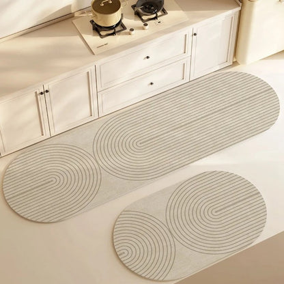Non-Slip Super Absorbent Kitchen Mat with Stain-Hiding 338156
