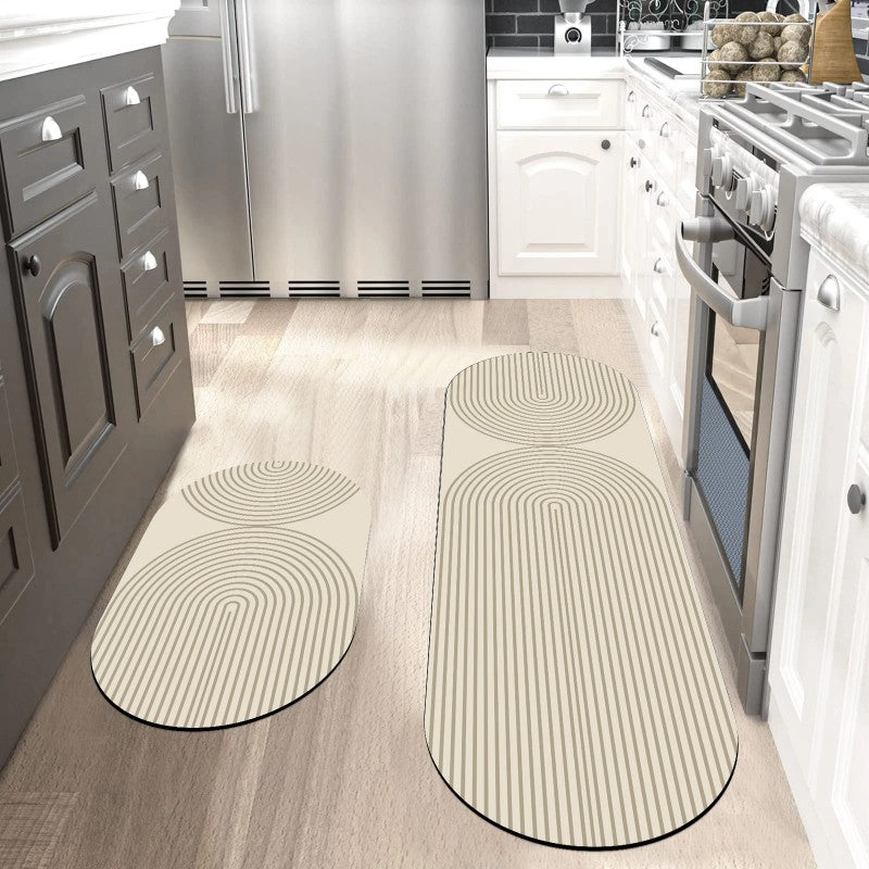 Non-Slip Super Absorbent Kitchen Mat with Stain-Hiding 338156