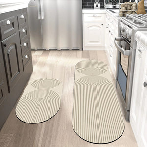 Non-Slip Super Absorbent Kitchen Mat With Stain-Hiding