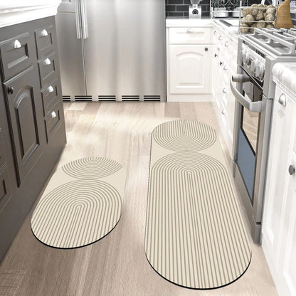 Non-Slip Super Absorbent Kitchen Mat with Stain-Hiding 338156