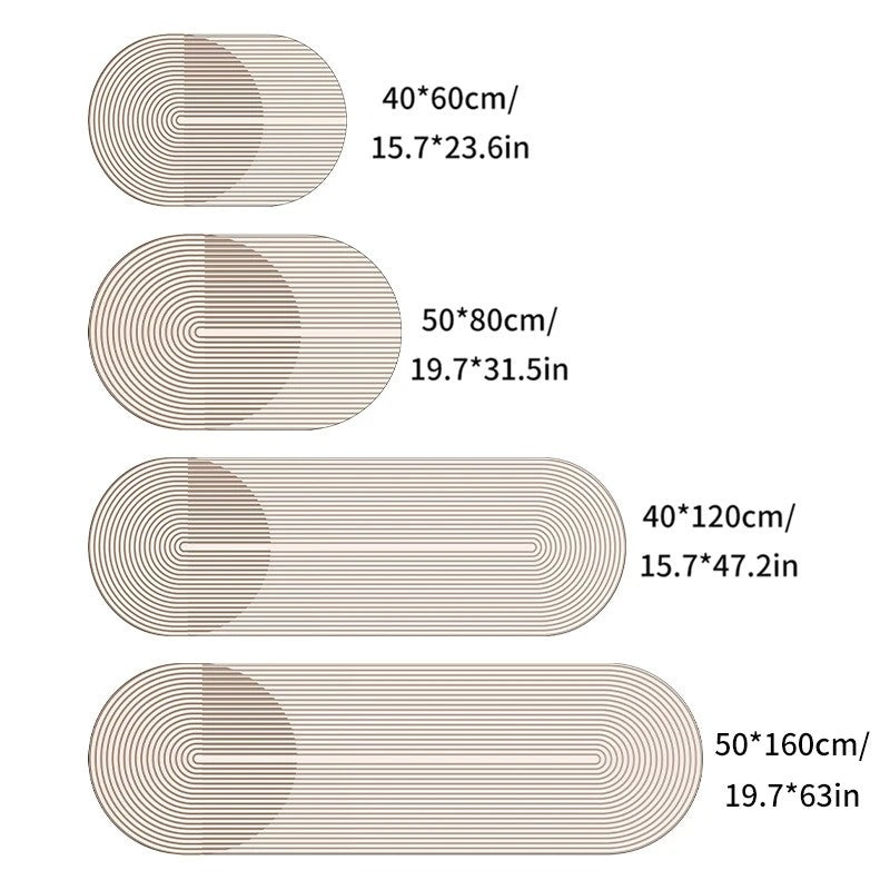 Non-Slip Super Absorbent Kitchen Mat with Stain-Hiding 338156
