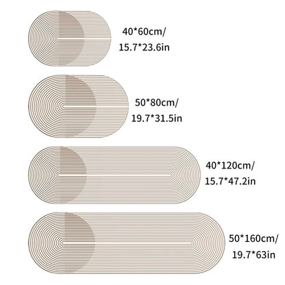 Non-Slip Super Absorbent Kitchen Mat with Stain-Hiding 338156