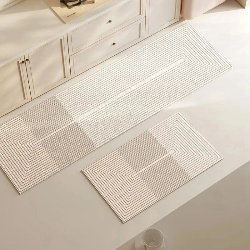 Non-Slip Super Absorbent Kitchen Mat With Stain-Hiding