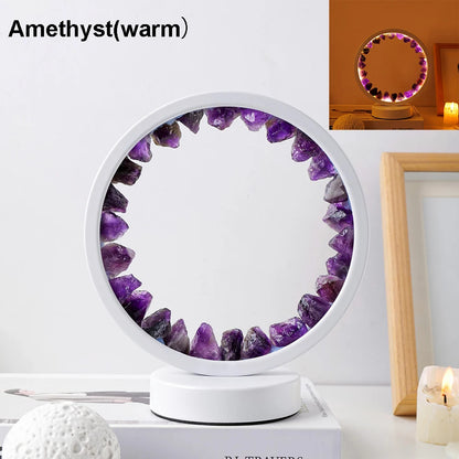 Amethyst Halo Lamp For Spiritual Protection
