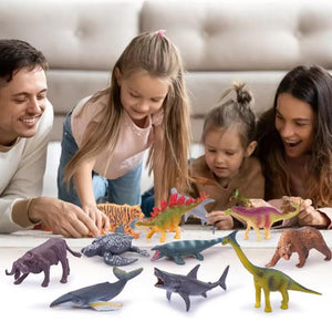 Realistic Safari Animal Figurines - Mini Farm & Woodland Models For Kids Party