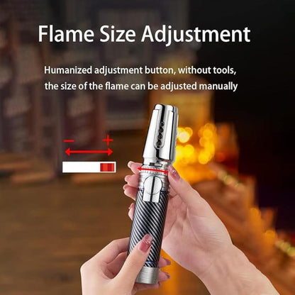 1300℃ Cooking Butane Torch Lighter for BBQ – Refillable and Windproof 221785