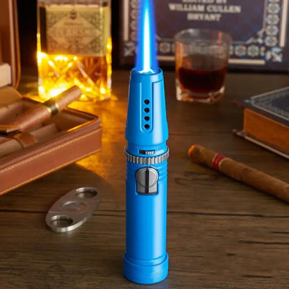 1300℃ Cooking Butane Torch Lighter for BBQ – Refillable and Windproof 221785