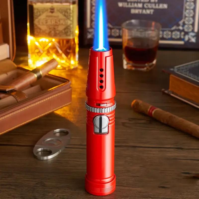 1300℃ Cooking Butane Torch Lighter for BBQ – Refillable and Windproof 221785