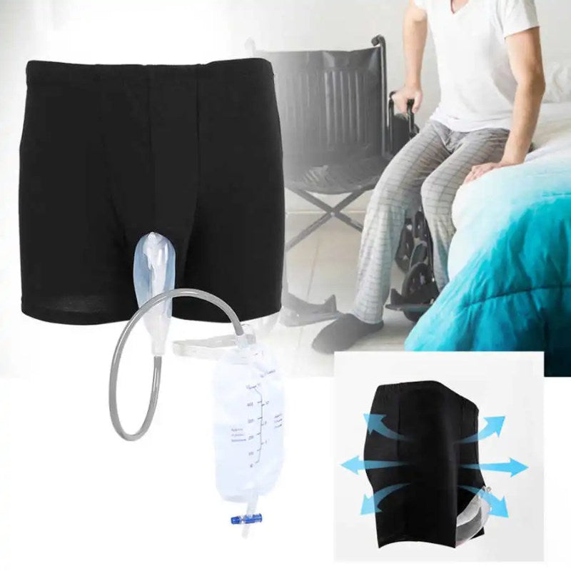 Portable Wearable Men’S Urinal With Urinary Bag