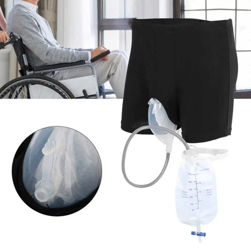 Portable Wearable Men’S Urinal With Urinary Bag