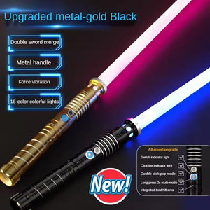 Upgraded Darth Maul Double-Bladed Rgb Lightsaber – 16 Colors