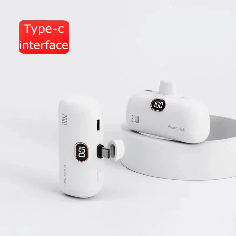 High-Capacity Wireless Power Bank with Quick Charging