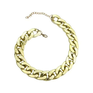 38 Cm Thugpet Thick Cuban Gold Chain Collar For Dogs And Cats