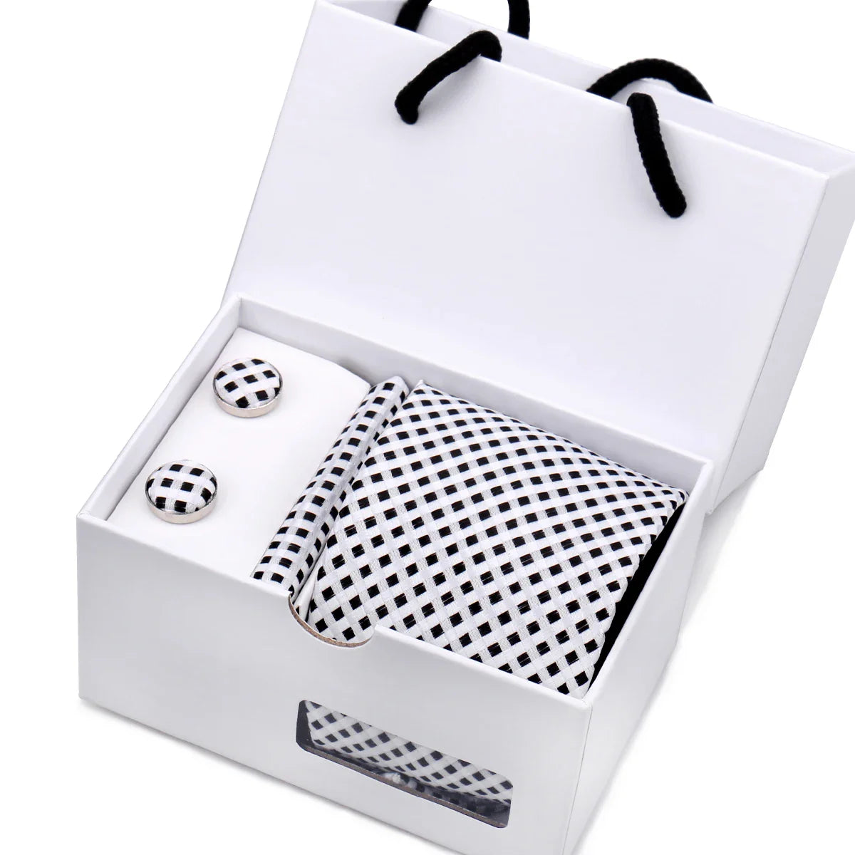 Mens Paisley Tie Gift Set With Box Valentines Gifts For Him