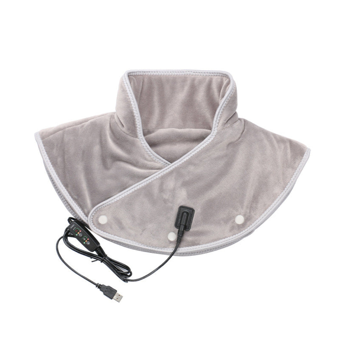 Neck Heating Pad & Massager - Neck and Shoulder Heat for Muscle Relaxation 9847545102657-1