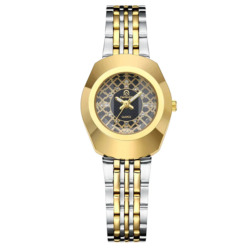 Aura Two Tone Stainless Steel Quartz Watch 32Mm