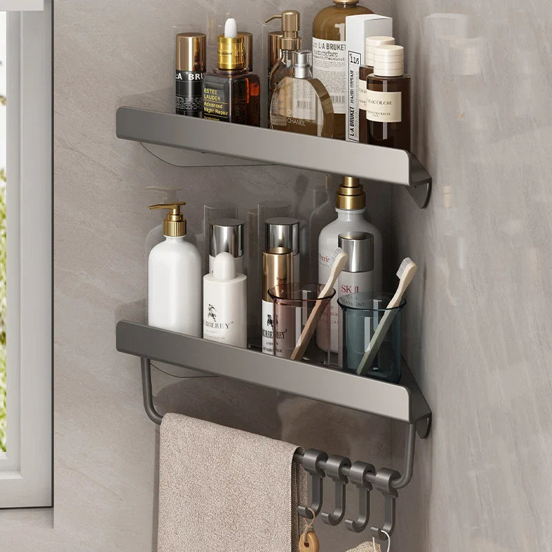 Corner Shower Shelf Aluminum Wall Mounted Rack 1005006562297747-al