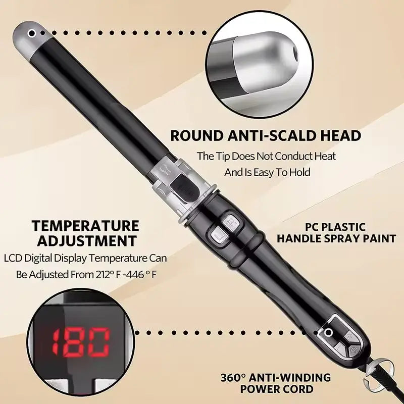 Professional Auto Rotating Curling Iron