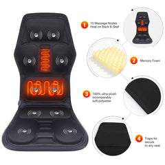 Heated Massage Cushion Pad for Chair &amp; Car