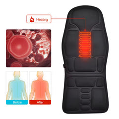 Heated Massage Cushion Pad for Chair &amp; Car
