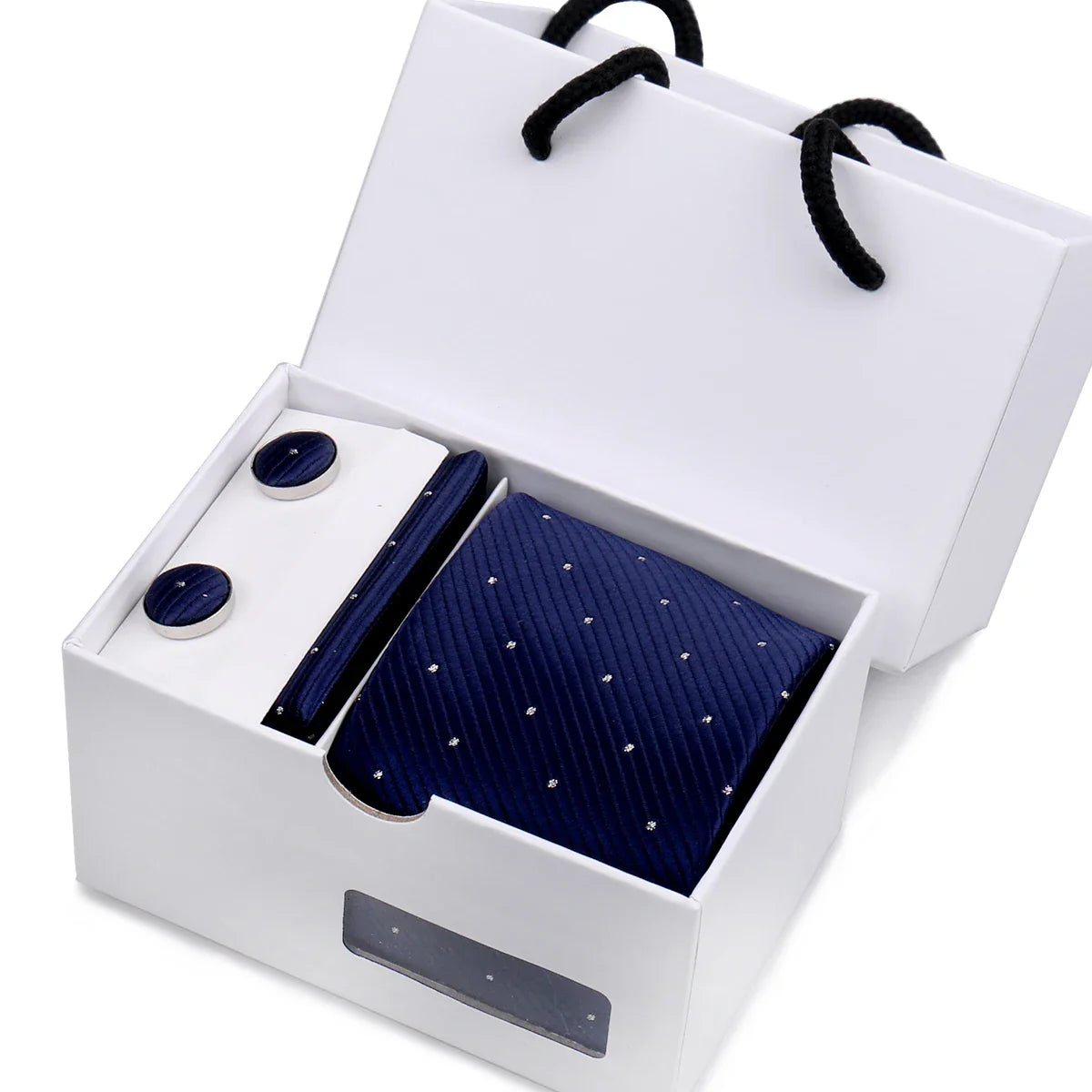 Mens Paisley Tie Gift Set With Box Valentines Gifts For Him