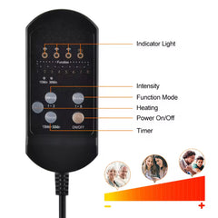 Heated Massage Cushion Pad for Chair &amp; Car