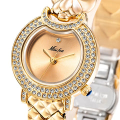 Lux Lioness Gold Quartz Watch 27Mm