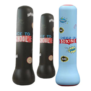 1.2/1.6M Children'S Inflatable Punching Bag Gym Fitness Boxing Training Sandbag Stress Toys For Adults Thickened Tumbler