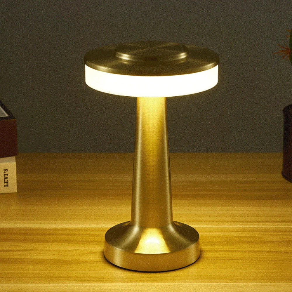 Elegant Chrome Table Lamp