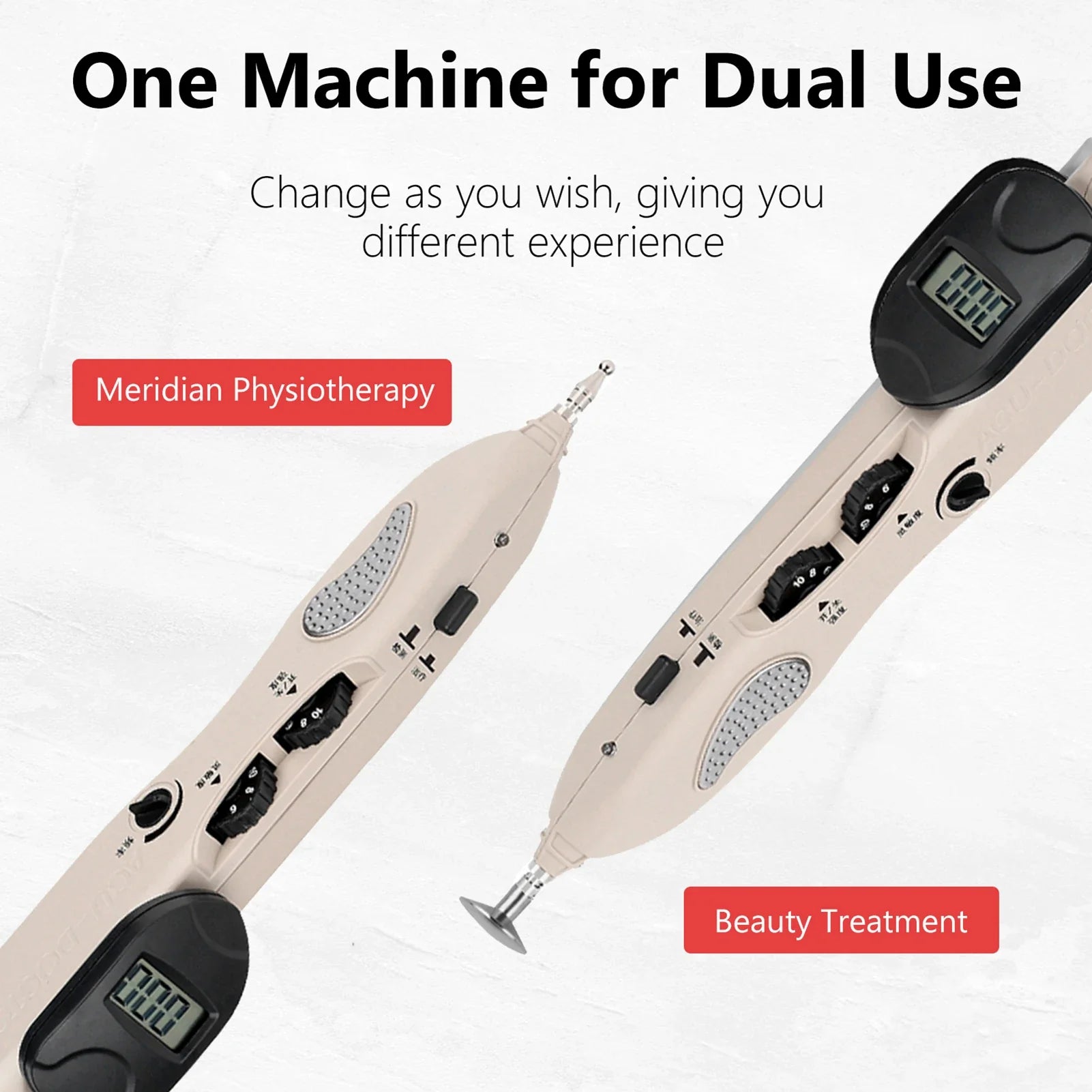 Electronic Acupuncture Pen Massage Therapy Device