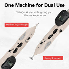 Electronic Acupuncture Pen Massage Therapy Device