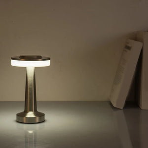 Elegant Chrome Table Lamp