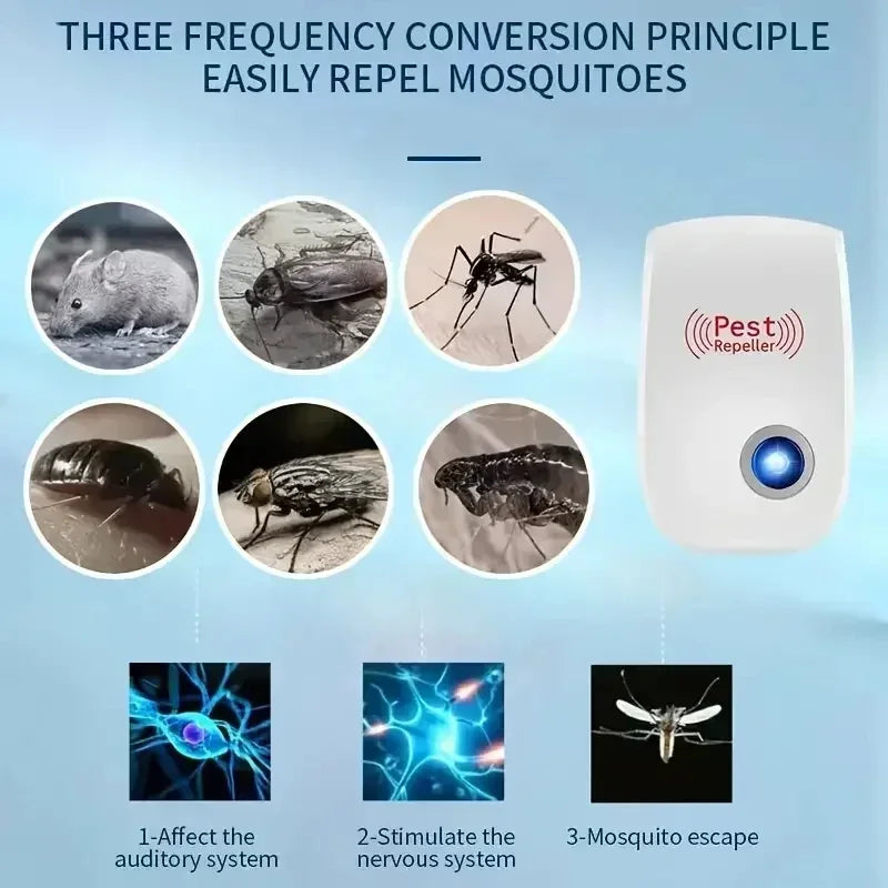 Ultrasonic Pest Repeller for Insect, Rodent, Mosquito 220664