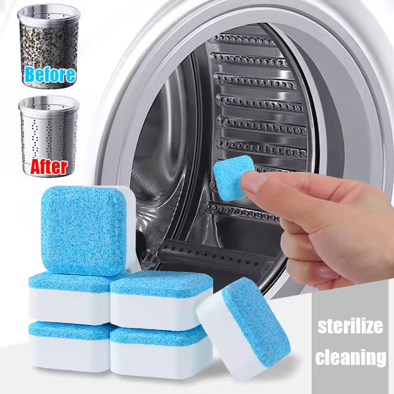 Washing Machine Cleaner Tablets Remove Dirt And Deodorize (8Pcs)