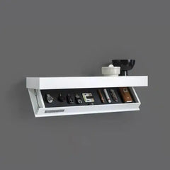Concealed Wall Shelf With Hidden Compartment Storage