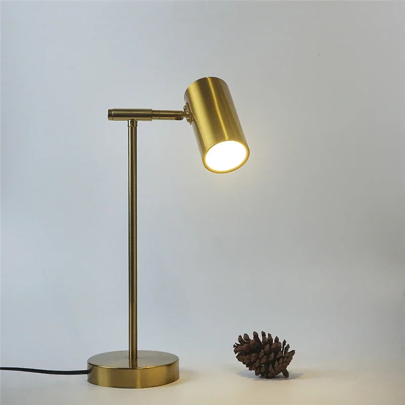 Modern Golden Table Lamp – Eye-Friendly Led Reading Light For Study, Bedroom, And Living Room Decor 14891208966468-1