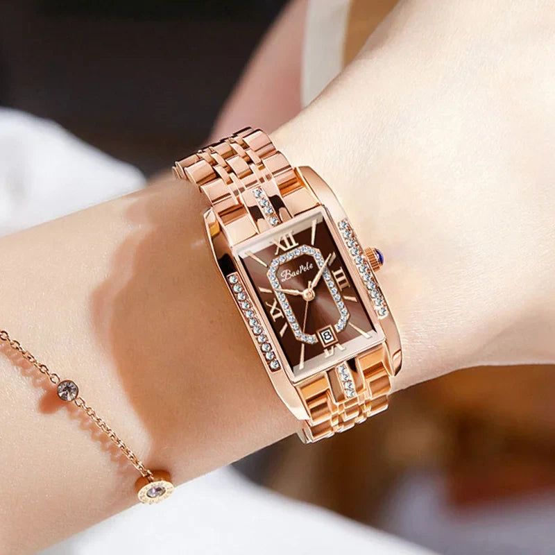 Elegant Titanium Women'S Bracelet Watch 35Mm