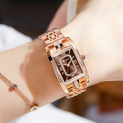 Elegant Titanium Women'S Bracelet Watch 35Mm