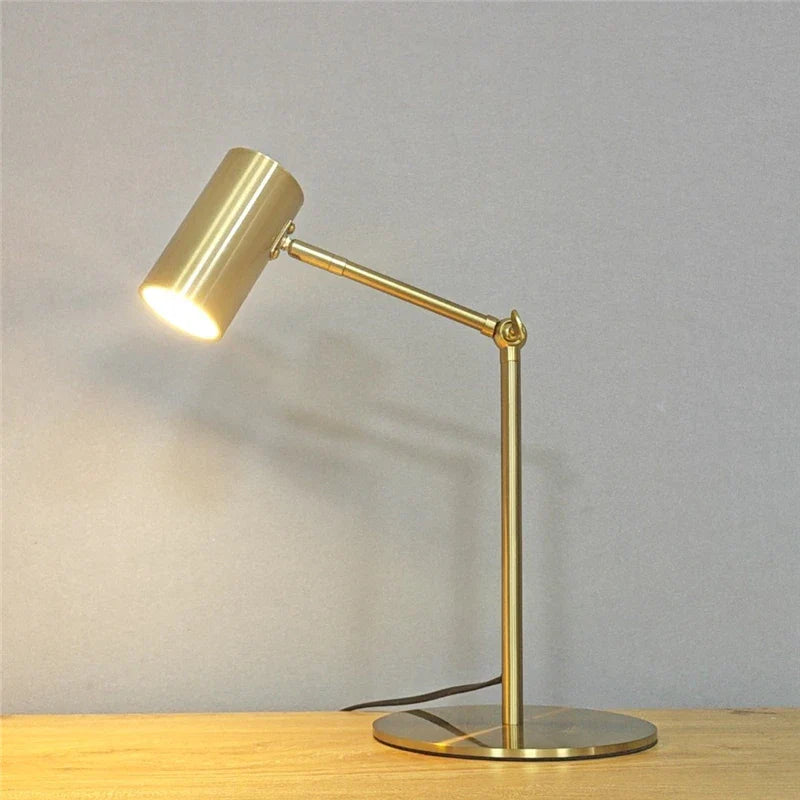 Modern Golden Table Lamp – Eye-Friendly Led Reading Light For Study, Bedroom, And Living Room Decor 14891208966468-1